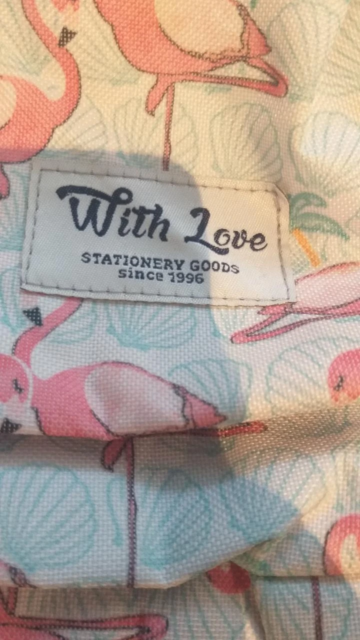 Backpack - with love - flamingo's – photo 5